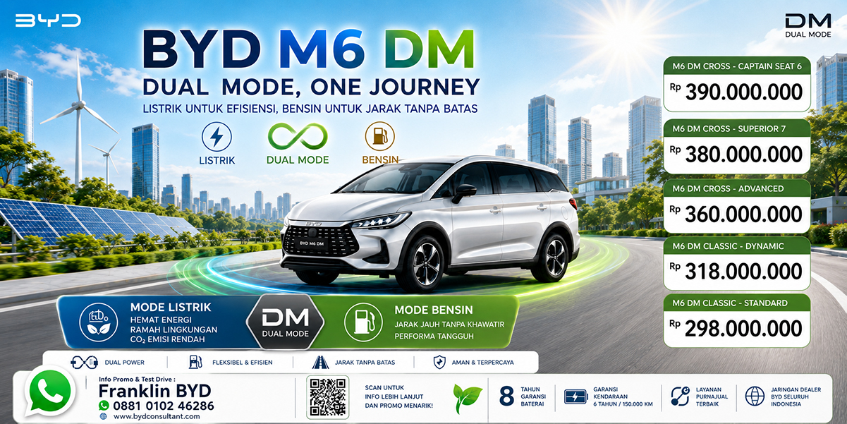 BYD M6 DM BANNER